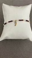 Bracciale Misis Donna in Argento Granato BR08501